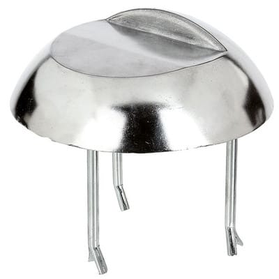 Alberts - Auflaufstütze, Aluguss, ohne Langlöcher, Durchmesser 205 mm, Höhe 65 mm