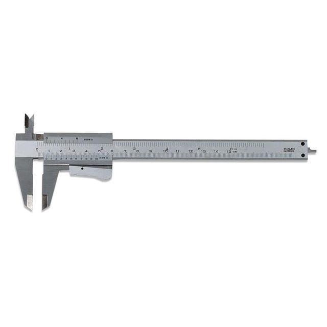 Prazisionsmessschieber aus Edelstahl 150 mm Fervi c057/150