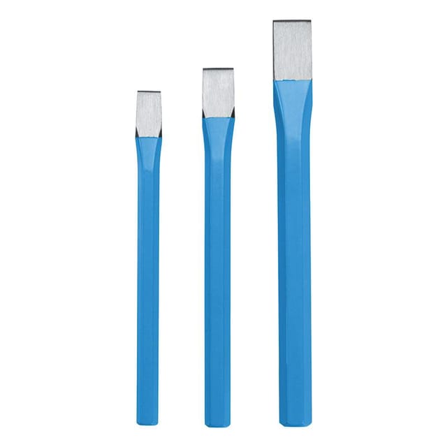 Set mit 3 Eisenmeisseln Fervi 0396