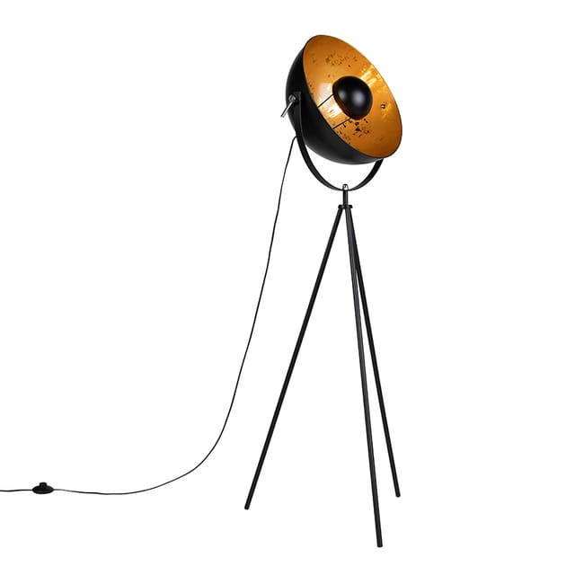 Smartes Stehlampen-Stativ schwarz inkl. Wifi A60 - Magna 40 Eglip