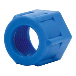 Klemm-Mutter, M14x1,0, für Schlauch 10/8 mm, sw 17, pom - Riegler