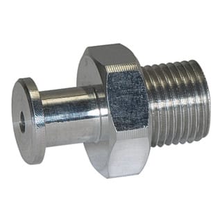 Anschlussnippel für Flachsauger, rund »pfg«, g 1/8 ag, ø 50 mm - Riegler