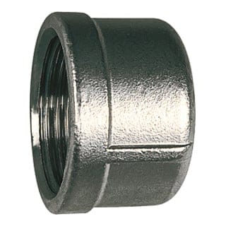 Verschlusskappe, rund, g 1/2, Durchmesser 28,0 mm, es 1.4408 - Riegler