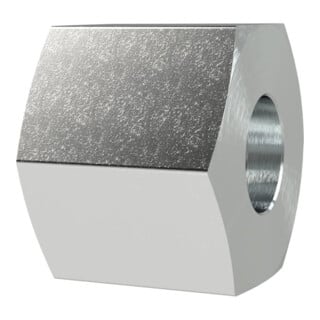 Riegler Ãœberwurfmutter, M16x1,5, Rohr-Außen-Ã˜ 10 mm, SW1 19, Stahl verz.