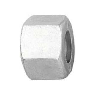 Berwurfmutter M10x1,0, Rohr-Außen-Ø 5 mm, SW1 12, Stahl verzinkt - Riegler
