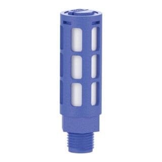 Riegler - Kunststoff-Schalldämpfer, Polyethylen-Dämpferelement, g 1/8