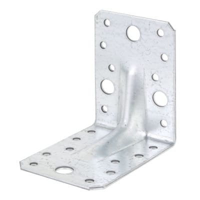 GAH - Alberts - Schwerlast-Winkelverbinder mit Sicke, 90x90x65, 12St. - 330514