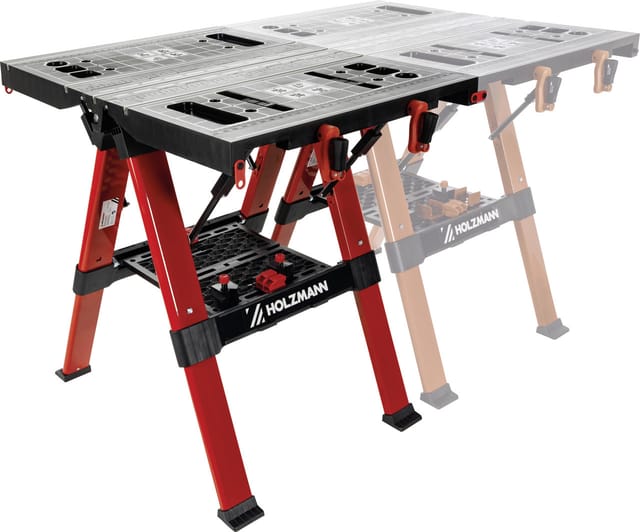 WST100SOLID Werkbank Spanntisch - Holzmann
