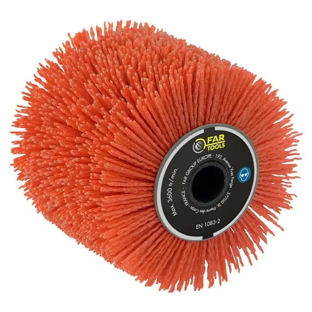 Nylonbürste A80 far tools ø 120 mm l 100 mm - 110886