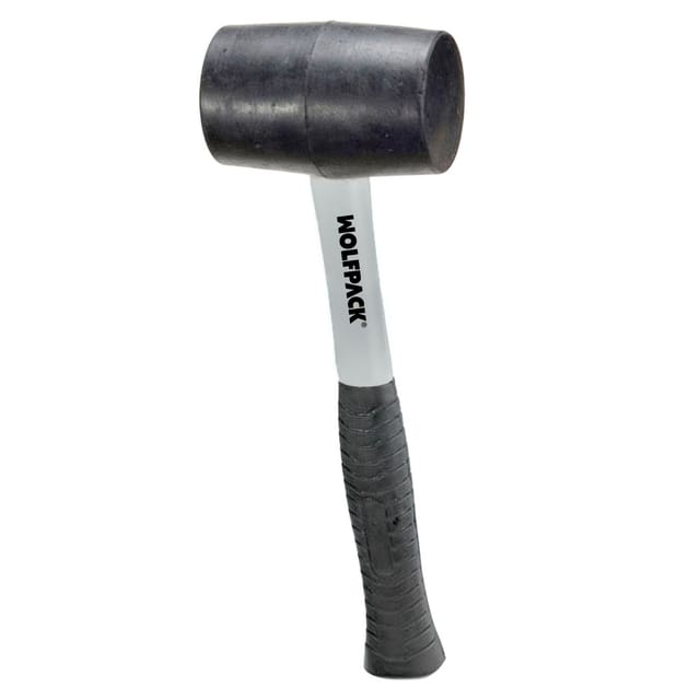 Gummihammer Maurer mit Glasfaserstiel 500 g