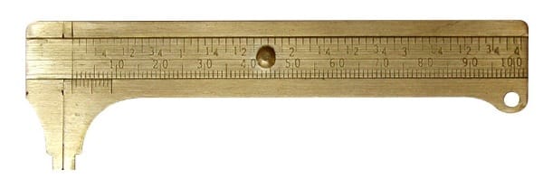 Taschenmessschieber 1/10 mm (76 mm) MAXICRAFT