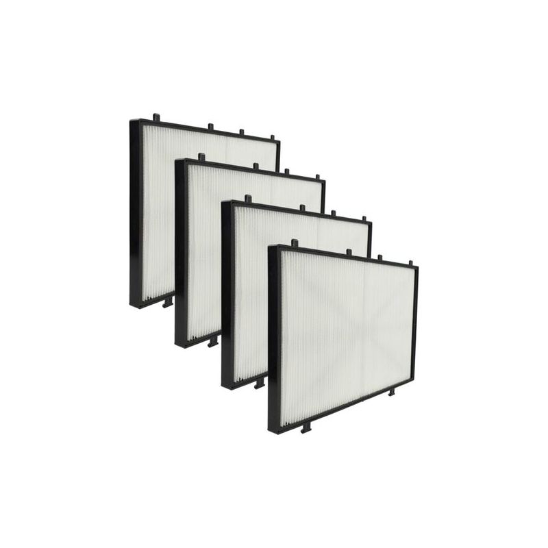 4x Vhbw H11 Filter, Kompatibel Mit Dolphin Zenit 30, 20, 15, 10 Saugern Und Poolreinigern – Filtermatte, 26,5 X 15,8 X 1,1 Cm