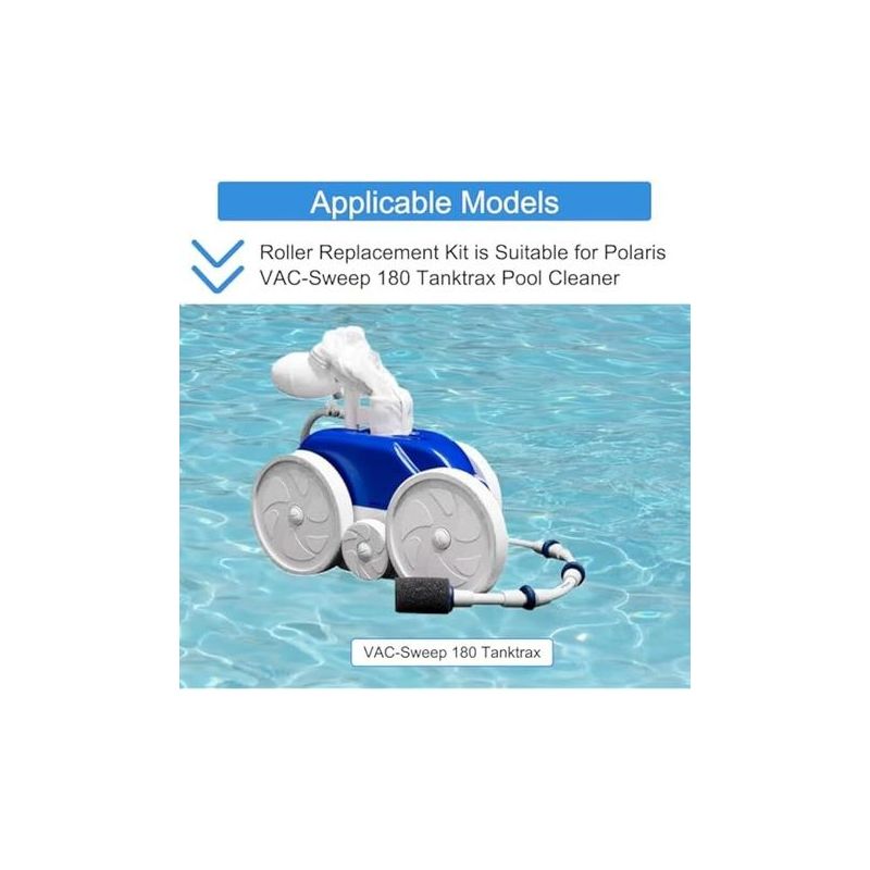 Ersatzteile Für Den Polaris 180 Tanktrax Druckpoolreiniger: 2 X C6 Große Räder, 8 X C60 Kugellager, Ersatzteile, Zubehörset