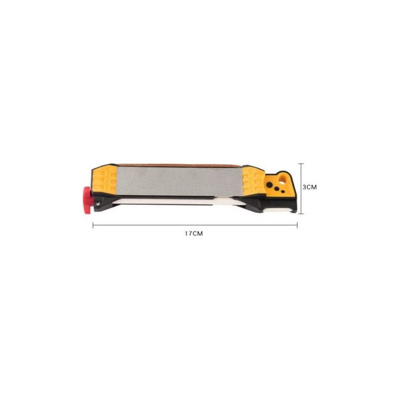 Ackerman – Kompakter Messerschärfer – Manuelles Schärfen In 5 Stufen – Diamant-schleifmaterial – 17 X 3 Cm Verstellbarer Mehrfach-schärfstab