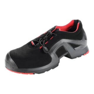 Uvex - 1 x-tended Sicherheits-Halbschuh Gr.47 W11 S3L esd sr schwarz/rot 8516.2