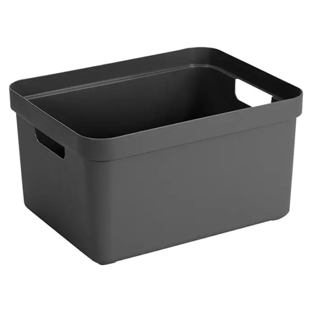 Aufbewahrungsbox Sigma Home 32 l anthrazit Boxen, Körbchen & Kisten - Sunware