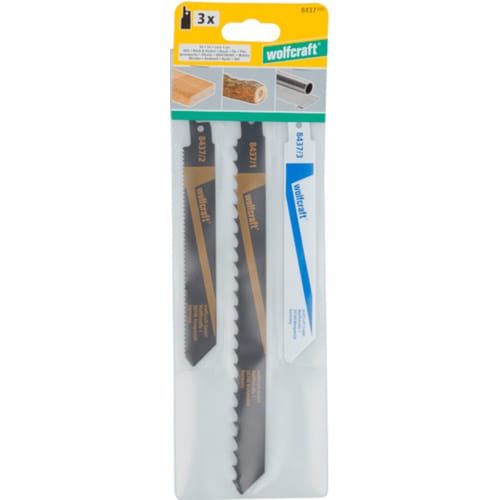 Säbelsägeblatt-Set 3-teilig Sägeblätter & Sägehilfen - Wolfcraft