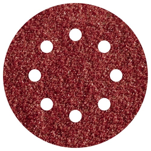Haftschleifscheiben K80 ø 125 mm für Exzenterschleifer für Exzenterschleifer - Wolfcraft