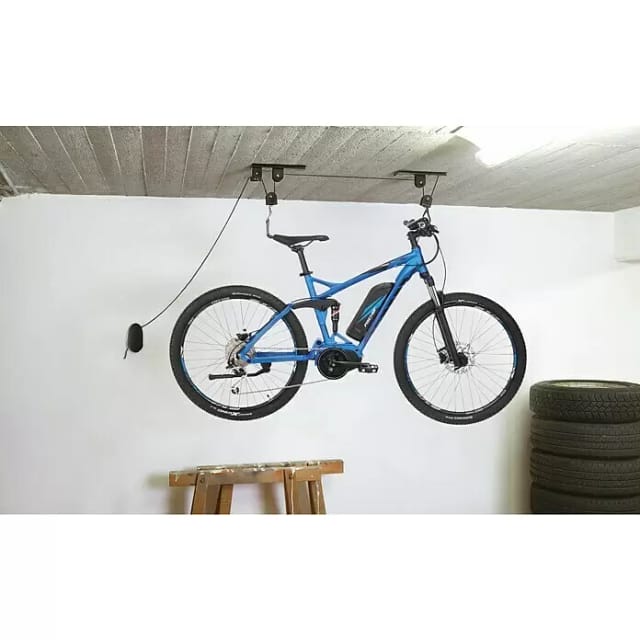 Fischer - fahrrad 50386: Deckenlift Anzahl Einstellplätze=1 Schwarz