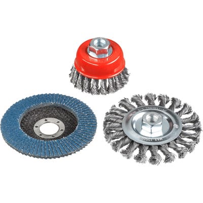 Drahtbürsten-Set für Winkelschleifer 597510 3 St. - KWB
