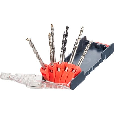 kwb 109155 HSS Bohrer-Set 9teilig 3 mm, 4 mm, 5 mm, 6 mm, 8 mm 1/4" (6.3 mm) 9 St.