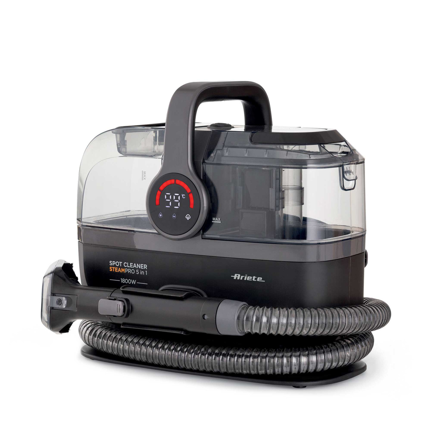 Ariete 00p248400ar0 Dampfreiniger Schwarz