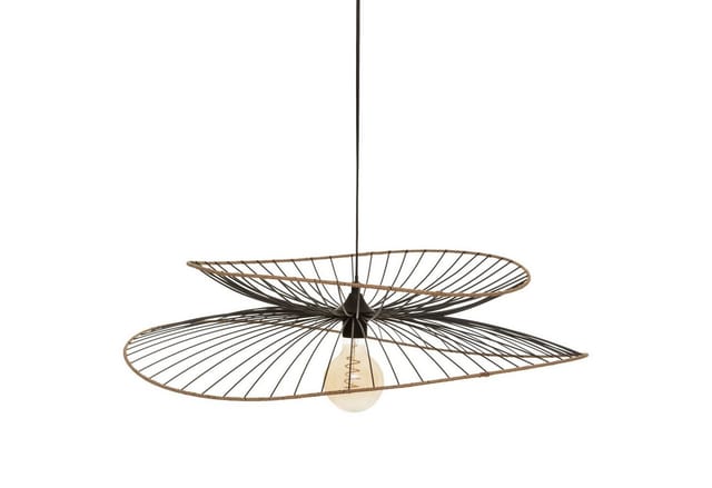 Atmosphera - Hängeleuchte alara mit Lampenschirm aus Metall, ø 69 cm
