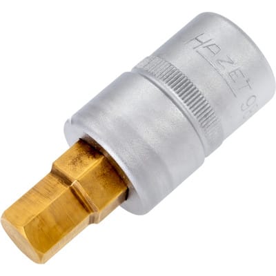 Schraubendreher-Steckschlüsseleinsatz 986-12 ∙ 1/2 Zoll (12,5 mm) Vierkant hohl ∙ Innen Sechskant Profil ∙ sw 12 mm