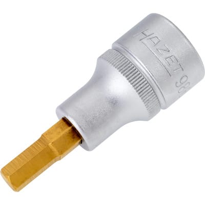 Schraubendreher-Steckschlüsseleinsatz 986-7 ∙ 1/2 Zoll (12,5 mm) Vierkant hohl ∙ Innen Sechskant Profil ∙ sw 7 mm