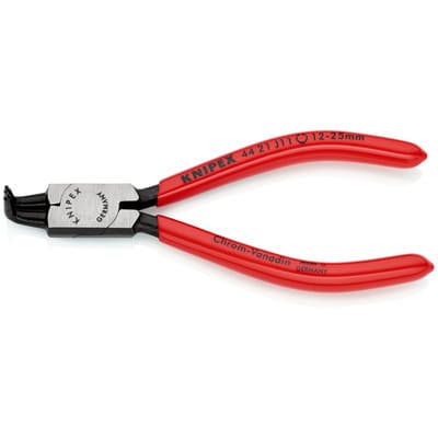 KNIPEX 44 21 J11 SB Sicherungsringzange für Innenringe in Bohrungen mit Kunststoff überzogen schwarz atramentiert 130 mm
