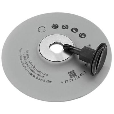 Fein - Elastischer Schleifteller mit Spanneinheit ø 180 mm - 63806174028