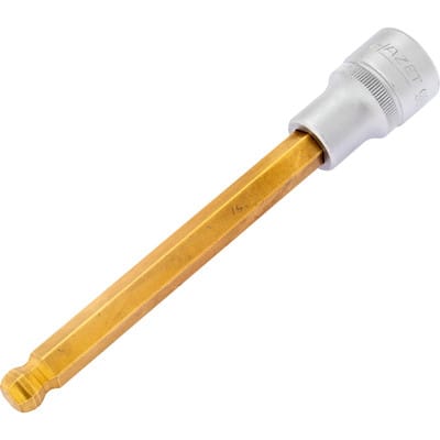 Schraubendreher-Einsatz 1/2' 10x140mm i6kt. kk. - Hazet