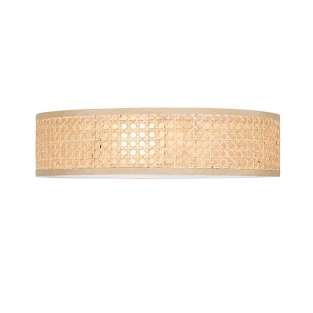 Orientalische Deckenleuchte Rattan 40 cm 3-flammig - Tromma