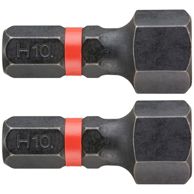 FACOM Schraubendrehereinsatz IMPACT-Bit HEX10 25 mm, 2 Stk.