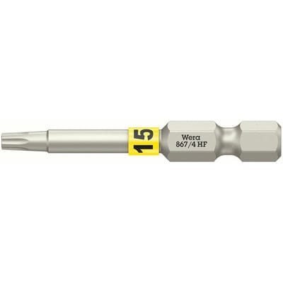 Bit 867 torx® hf 1/4 ″ tx 15 Länge 50 mm mit Farbleitsystem