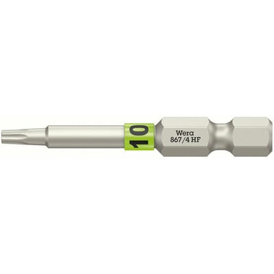 Bit 867 torx® hf 1/4 ″ tx 10 Länge 50 mm mit Farbleitsystem