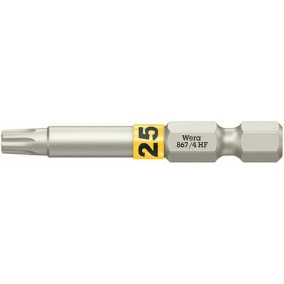 Bit 867 torx® hf 1/4 ″ tx 25 Länge 50 mm mit Farbleitsystem
