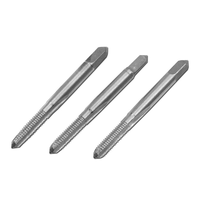 Donau Elektronik - Handgewindebohrer-Set 3teilig metrisch M3.5 Rechtsschneidend MHG35 hss