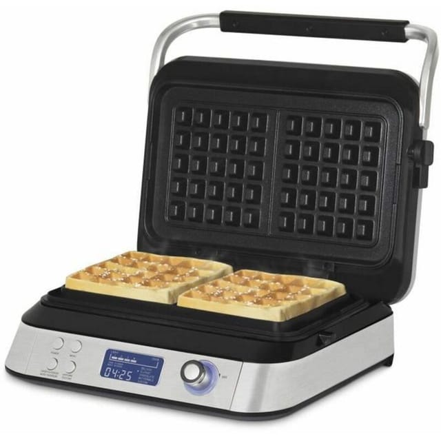 Hkoenig GFX800 Waffeleisen grau 1600 W antihaftbeschichtet