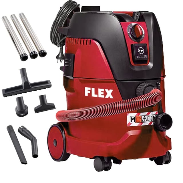 Sicherheitssauger vce 22 m mc mit manueller Filterabreinigung, 20 l, Klasse m - Flex