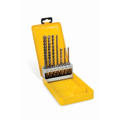 Elite® Full Carbide SDS-plus® Hammerbohrer- Set 7-tlg. - Dewalt