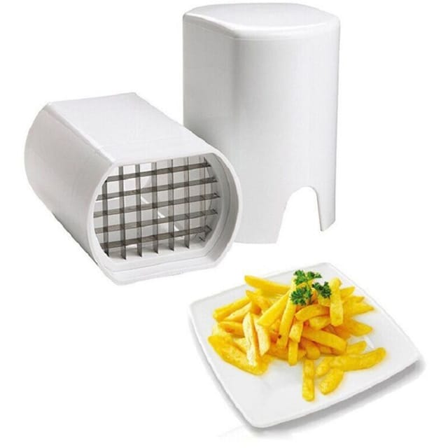 INHHUB Pommes-Frites-Schneider, Manueller Pommes-Frites-Schneider, Professioneller Pommes-Frites-Schneider, Kartoffelschneider für Pommes Frites,