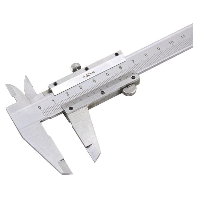 Professioneller Messschieber aus Edelstahl, 150 mm, präziser digitaler Messschieber aus Edelstahl, Mikrometer-Werkzeug - Ymyny