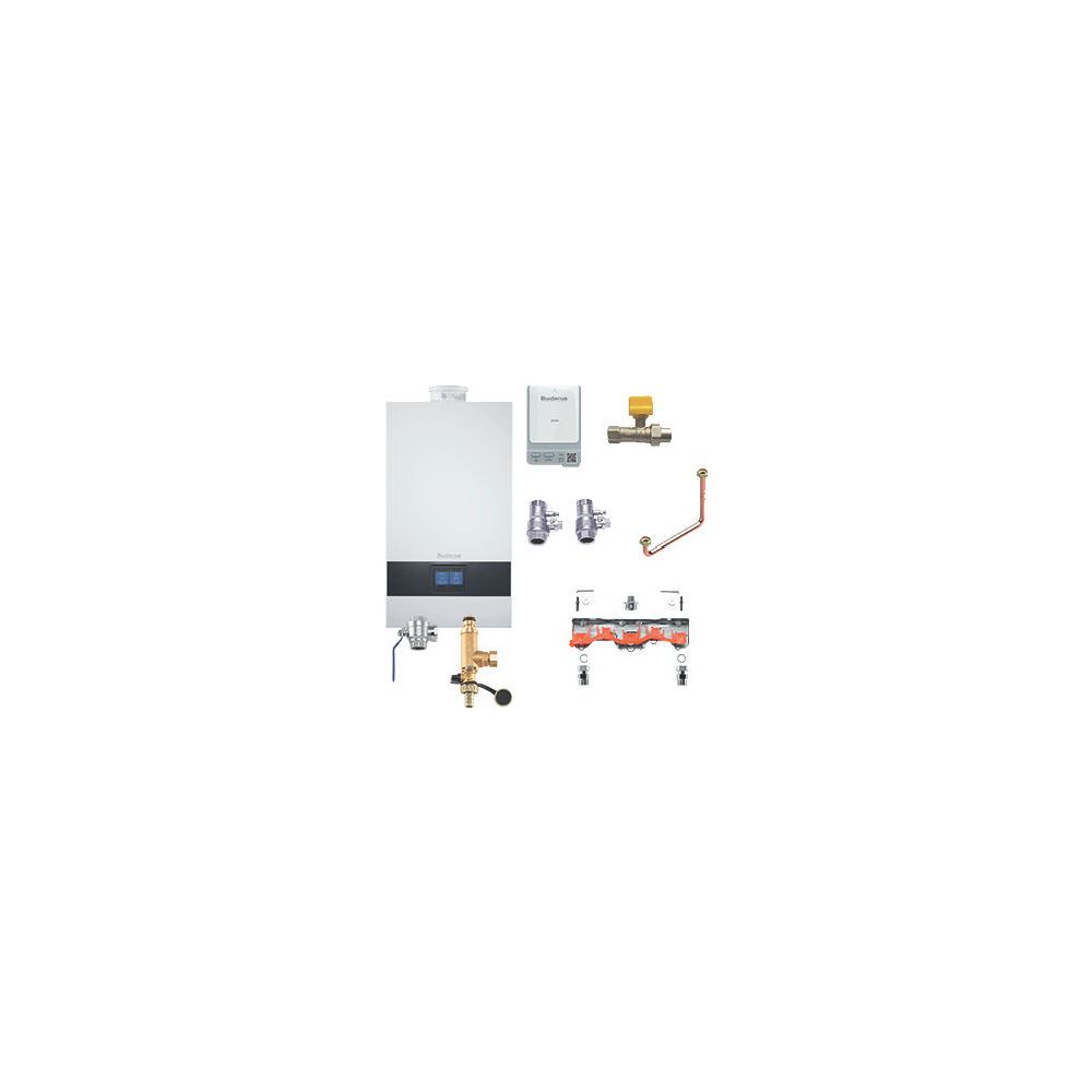 Buderus Logaplus-m-paket Hybridgerät Gbh172i.2-30 H 31,1kw, Mapl, Bypass, Mx400