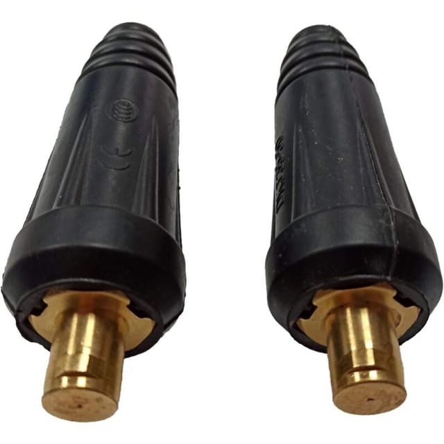 Memkey - Männlicher Antennen-Schnellverbinder 35–50 mm DKJ35–50 Euro-Stecker 200 a, verwendet in Schweiß- und Schneidemaschinen als Stromanschlüsse