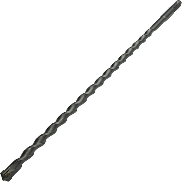 Memkey - C49355 – sds plus Betonbohrer – Bohrer zum Bohren von Beton/Ziegel/Stein – für elektrische Bohrmaschine – Ø10 mm – 350 mm – zylindrischer