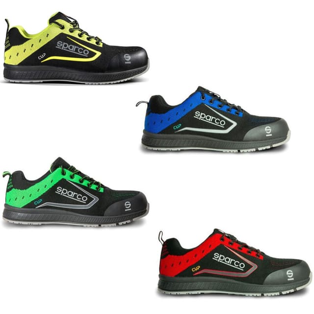 SPARCO Cup S1P Sportschuhe – Größe 40 (0752640NRGF)