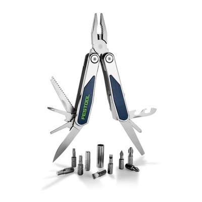Festool - MT-FT1 Multitool 20 in 1 ( 577934 ) Zange / Drahtschneider / Feile / Schraubendreher / Dosenöffner / Kapselheber / Säge / Glasbrecher /
