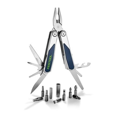 Festool - MT-FT1 Multitool 20 in 1 ( 577934 ) Zange / Drahtschneider / Feile / Schraubendreher / Dosenöffner / Kapselheber / Säge / Glasbrecher /