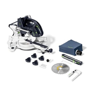 Festool - Akku Kappsäge Zugsäge kapex ksc 60 EB-Basic 18V Schraubzwinge 577775